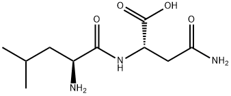 N2-L-ロイシル-L-アスパラギン 化学構造式