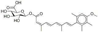 13-cis Acitretin O-β-D-Glucuronide Structure