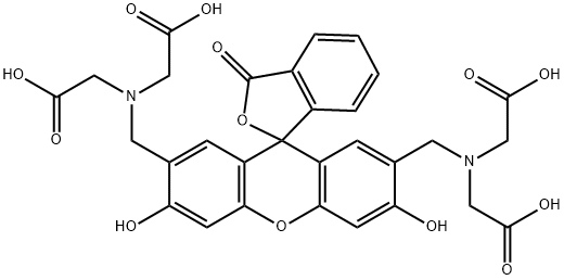 钙黄绿素 结构式