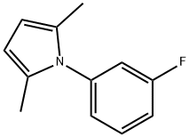 1-(3-Fluorophenyl)-2,5-diMethylpyrrole,146135-21-9,结构式
