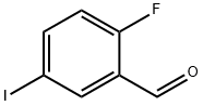 2-フルオロ-5-ヨードベンズアルデヒド, 97+% 化学構造式