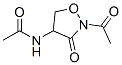 N-(2-Acetyl-3-oxoisoxazolidin-4-yl)acetamide 结构式