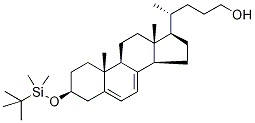 (3β)-3-[(tert-ButyldiMethylsilyl)oxy]-chola-5,7-dien-24-ol|(3β)-3-[(tert-ButyldiMethylsilyl)oxy]-chola-5,7-dien-24-ol