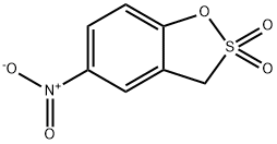 5-nitro-3H-1,2-benzoxathiole 2,2-dioxide Structure