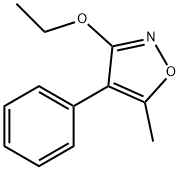 Isoxazole, 3-ethoxy-5-methyl-4-phenyl- (9CI) 化学構造式