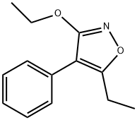 Isoxazole, 3-ethoxy-5-ethyl-4-phenyl- (9CI),146197-27-5,结构式