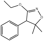 Isoxazole, 3-ethoxy-4,5-dihydro-5,5-dimethyl-4-phenyl- (9CI) Structure