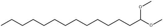 Tetradecanal dimethyl acetal,14620-53-2,结构式