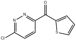 3-Chloro-6-(2-thienylcarbonyl)pyridazine Structure