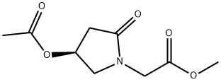 Methyl (S)-4-acetoxy-2-oxo-1-pyrrolidineacetate|