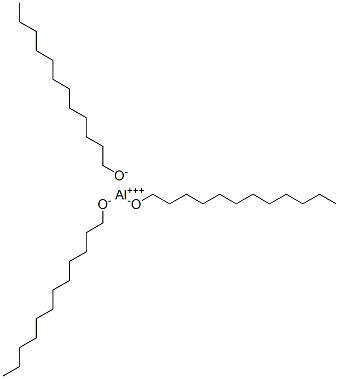 aluminium tridodecanolate Structure