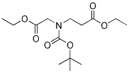 3-(tert-Butoxycarbonyl-ethoxycarbonylmethyl-amino) -propionic acid ethyl ester