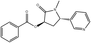 trans-3'-Hydroxy Cotinine Benzoate Structure