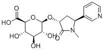 反-3 - 羟基可替宁N -Β- D -葡糖苷酸,146275-18-5,结构式
