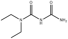 3-アミノカルボニル-1,1-ジエチル尿素 化学構造式