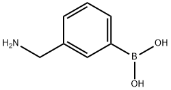 (3-AMINOMETHYLPHENYL)BORONIC ACID HYDROCHLORIDE Structure