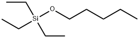 ペンチル(トリエチルシリル)エーテル 化学構造式