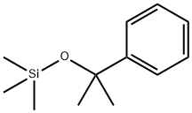 (α,α-ジメチルベンジルオキシ)トリメチルシラン 化学構造式