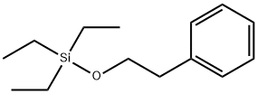 Phenethyl(triethylsilyl) ether Struktur