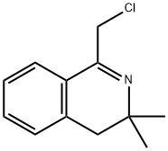 1-氯甲基-3,3-二甲基-3,4-二氢-异喹啉,146304-90-7,结构式
