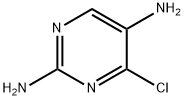 Pyrimidine, 2,5-diamino-4-chloro- (8CI) 结构式