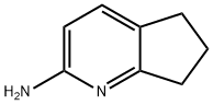 2-Amino-6,7-dihydro-5H-1-pyrindine Struktur