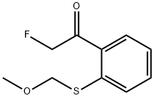 Ethanone, 2-fluoro-1-[2-[(methoxymethyl)thio]phenyl]- (9CI),146335-11-7,结构式