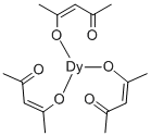 アセチルアセトナトジスプロシウム(III)水和物 化学構造式
