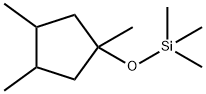 Silane, trimethyl[(1,3,4-trimethylcyclopentyl)oxy]- (9CI),146377-20-0,结构式