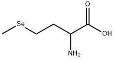 2-アミノ-4-(メチルセレノ)酪酸 化学構造式