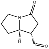 1H-Pyrrolizine-1-carboxaldehyde, hexahydro-3-oxo-, (1S-cis)- (9CI) 结构式