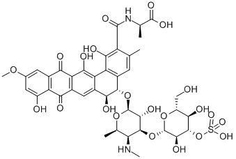 プラジミシンS 化学構造式