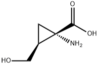 Cyclopropanecarboxylic acid, 1-amino-2-(hydroxymethyl)-, cis- (9CI)|