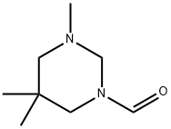 1(2H)-Pyrimidinecarboxaldehyde, tetrahydro-3,5,5-trimethyl- (9CI) Structure