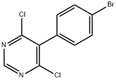 146533-41-7 5-(4-ブロモフェニル)-4,6-ジクロロピリミジン
