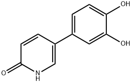 2(1H)-Pyridinone, 5-(3,4-dihydroxyphenyl)- (9CI) Structure