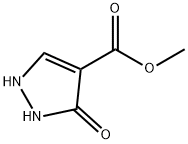 1H-Pyrazole-4-carboxylicacid,2,3-dihydro-3-oxo-,methylester(9CI) Structure