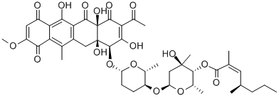 责霉素, 146663-67-4, 结构式