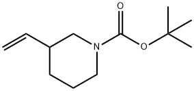 1-BOC-3-乙烯基-哌啶,146667-87-0,结构式
