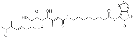 抗生素THIOMARINOL A,146697-04-3,结构式