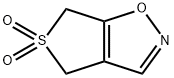 Thieno[3,4-d]isoxazole, 4,6-dihydro-, 5,5-dioxide (9CI) 化学構造式