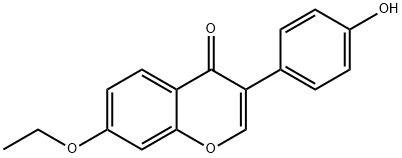 7-O-Ethyldaidzein, 146698-96-6, 结构式