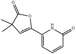 6-(3,3-dimethyl-2-oxo-2,3-dihydro-5-furanyl)-2-pyridone,146699-60-7,结构式