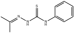 Acetone 4-phenyl thiosemicarbazone Struktur