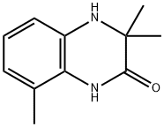 2(1H)-Quinoxalinone,3,4-dihydro-3,3,8-trimethyl-(9CI),146739-31-3,结构式