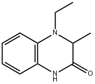 2(1H)-Quinoxalinone,4-ethyl-3,4-dihydro-3-methyl-(9CI) Structure