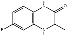 2(1H)-Quinoxalinone,6-fluoro-3,4-dihydro-3-methyl-(9CI),146741-06-2,结构式