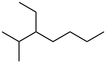 3-ETHYL-2-METHYLHEPTANE Struktur