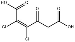 2,3-dichloromaleylacetate Structure