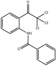 Benzamide,  N-[2-(trichloroacetyl)phenyl]-  (9CI),146774-73-4,结构式
